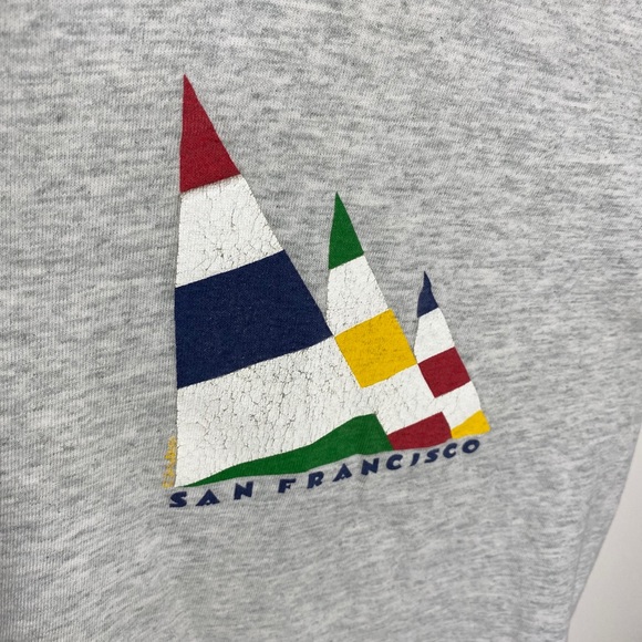 ▫️Vintage Single Stitched San Francisco Sail Tee - Picture 4 of 7